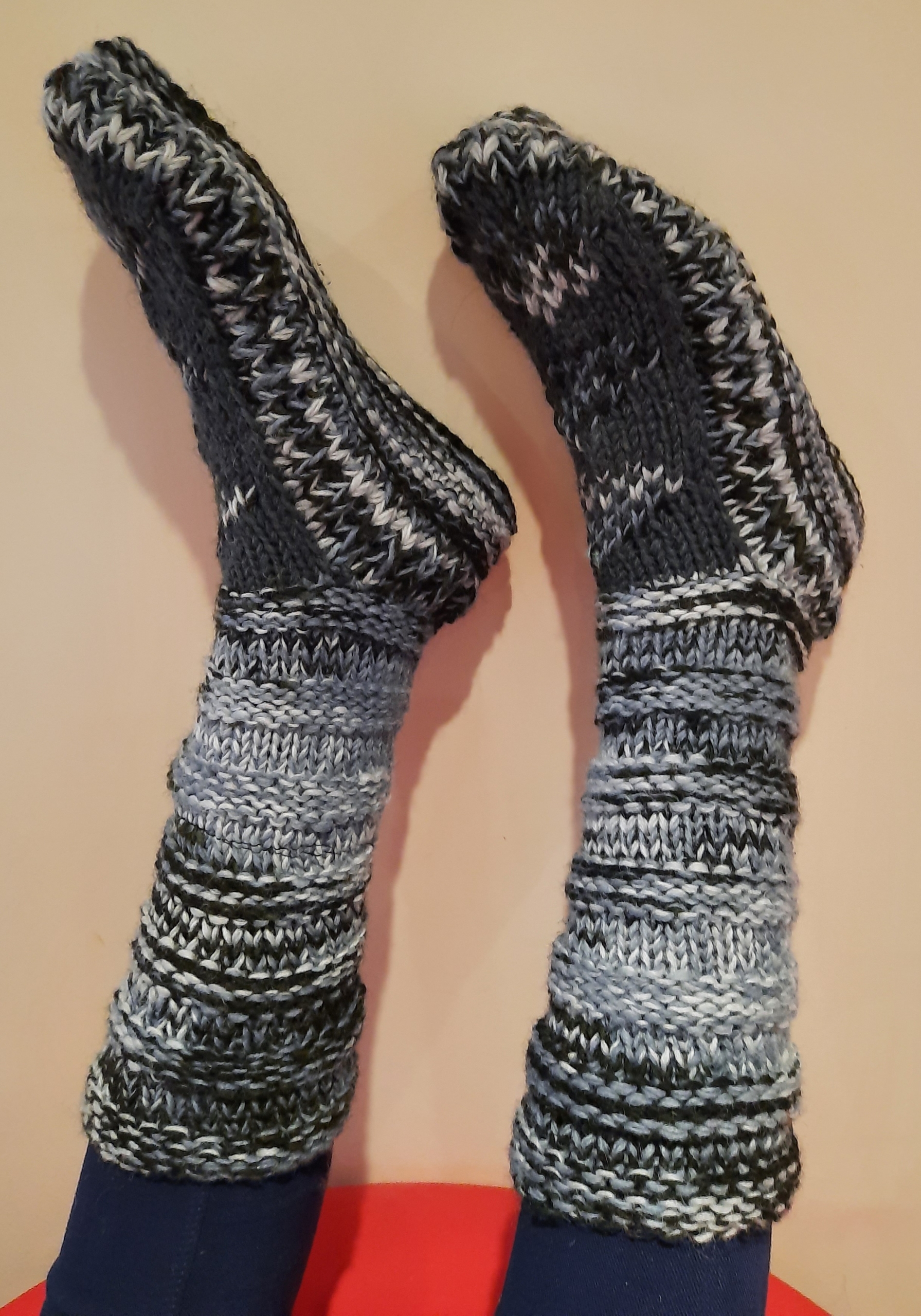 Hand-Knitted Himalayan Wool Socks - Image 3